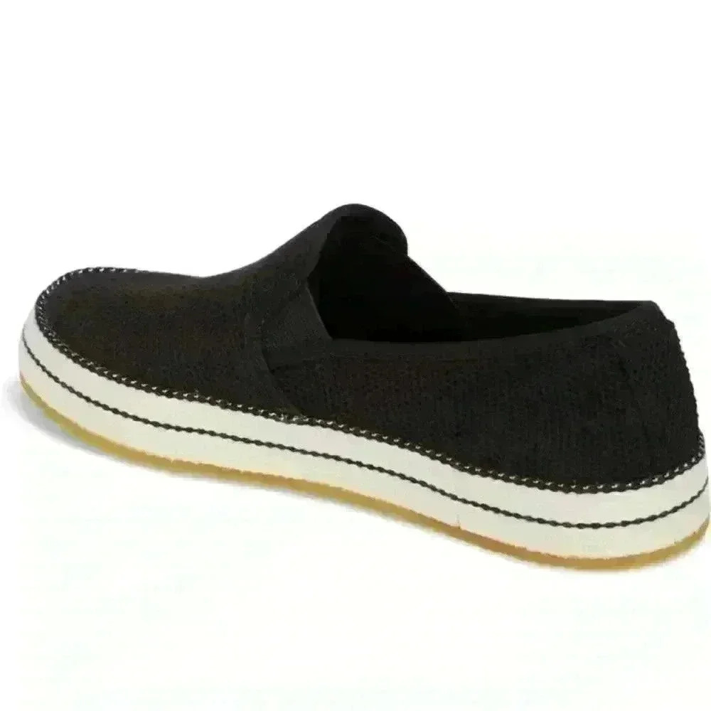 UGG Bren Slip-On Sneaker in Black Size 9.5 EUC - Picture 2 of 8